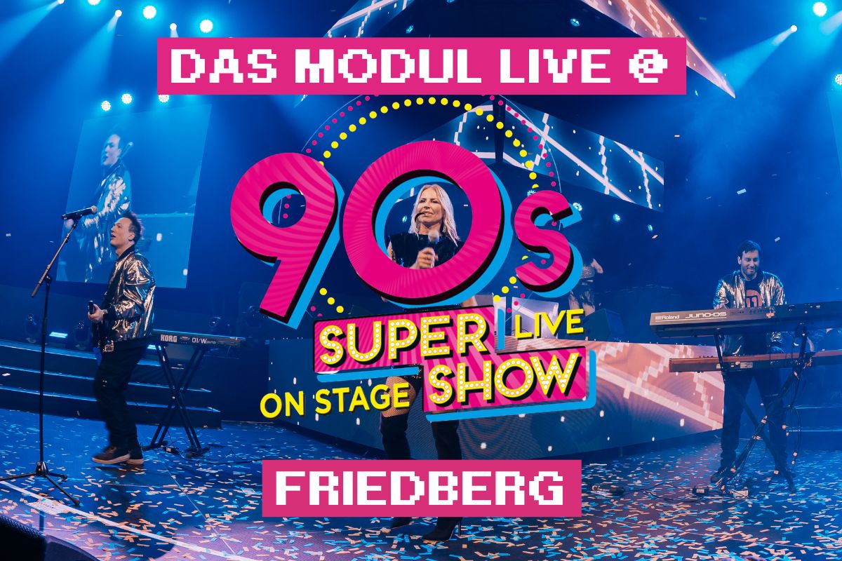 Das Modul live bei der 90er Supershow